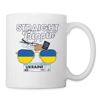 Straight Trippin' Ukraine Vacation Tour Travel - Mug - white - Right