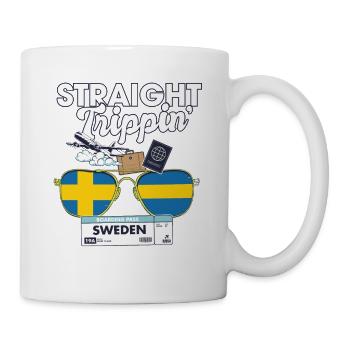 Straight Trippin' Suède Vacation Tour Travel - Mug blanc - blanc - Droite