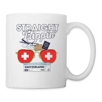 Straight Trippin' Switzerland Vacation Tour - Mug blanc - blanc - Droite