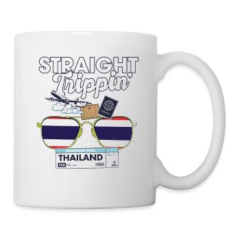 Straight Trippin' Thailand Vacation Tour Travel - Tasse - Weiß - Rechts