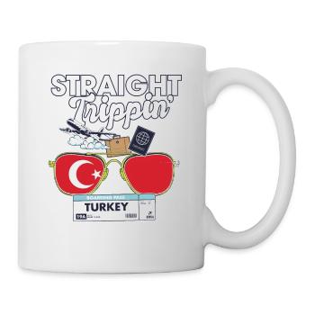 Straight Trippin' Turkey Vacation Tour Travel - Mug - white - Right