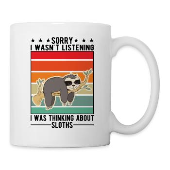 Sloth lover - Mug - white - Right