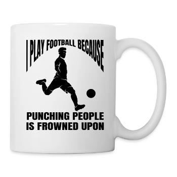 Soccer Design Soccer Player Soccer Team - Mug - white - Right