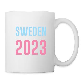 Suède 2023 - Mug blanc - blanc - Droite