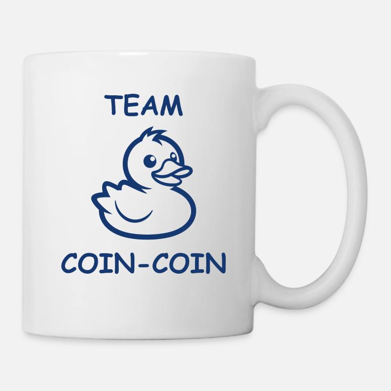 Coin coin - Mug blanc - blanc