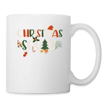 Weihnachten Squad Santa Funny Xmas Familie Match - Tasse - Weiß - Rechts