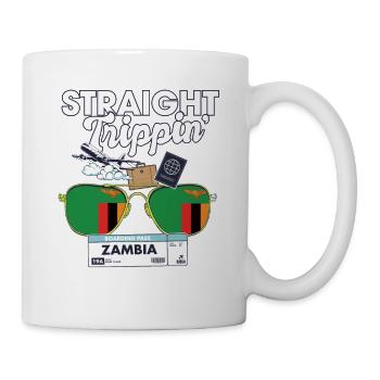 Straight Trippin' Zambia Vacation Tour Travel - Tasse - Weiß - Rechts