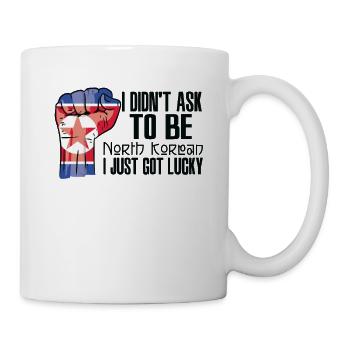North Korean Pride North Korea Flag Grown North - Mug - white - Right
