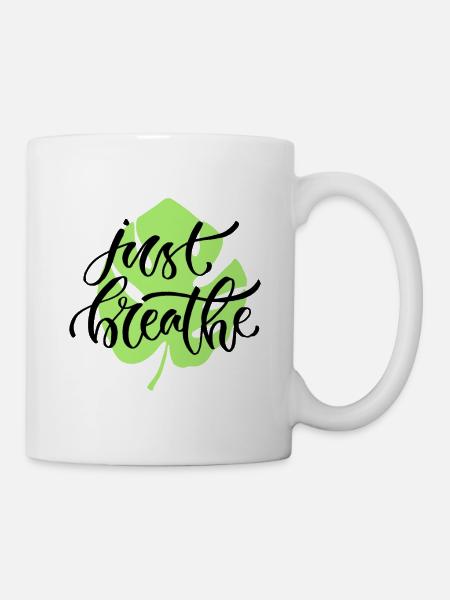 Yoga - Tasse - Weiß