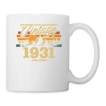 1931 Birthday Nostalgia - Mug - white - Right