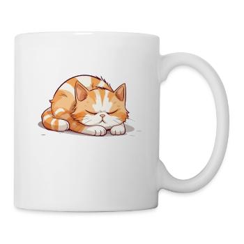Bevor Du Fragst Nö Nein Katze Lustig Spruch Humor - Tasse - Weiß - Rechts