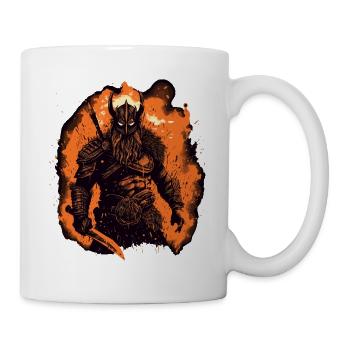 Wikinger Blut Stolz der nordischen Krieger - Tasse - Weiß - Rechts