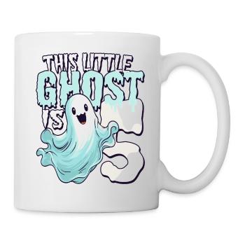 This little pest is 5 - five years - 5. - Mug - white - Right