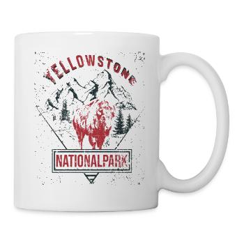 Yellowstone National Park - Mug - white - Right
