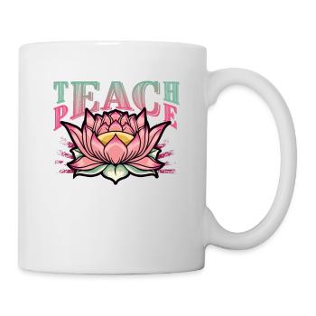 Teaching Peace - Mug - white - Right