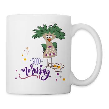 Good Morning - Tasse - Weiß - Rechts