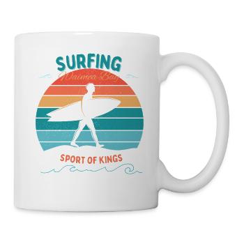 Surfing- Sport of Kings - Tasse - Weiß - Rechts