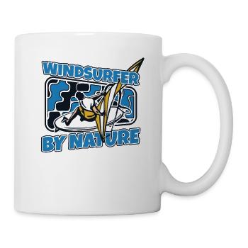 Windsurfer By Nature Surfer Water Sports Windsurfing - Mug - white - Right