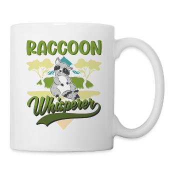 Raton laveur Raton laveur - Mug blanc - blanc - Droite