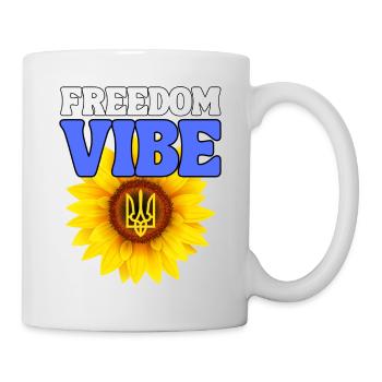 Ukraine 1991 ambiance de liberté - Mug blanc - blanc - Droite