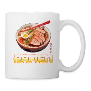 Anime Ramen Nudeln - Tasse - Weiß - Rechts