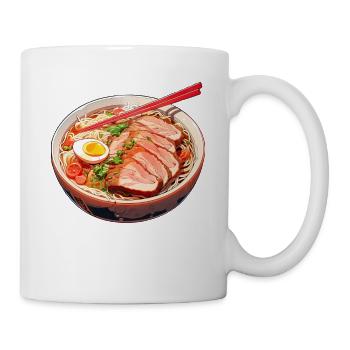 Anime Ramen Nudeln - Tasse - Weiß - Rechts