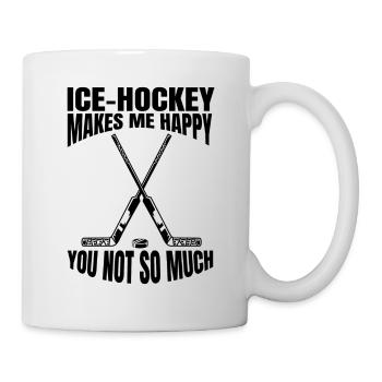 Joueur de hockey sur glace Fan de hockey sur glace Équipe de hockey sur glace - Mug blanc - blanc - Droite