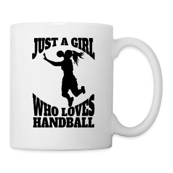 Handball player handball handball team handball fan - Mug - white - Right