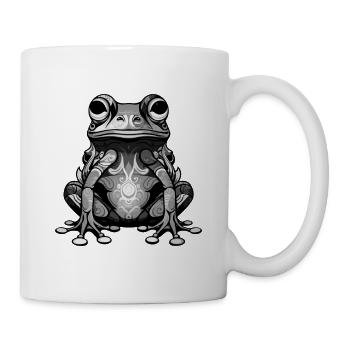 Frosch Portrait - Tasse - Weiß - Rechts