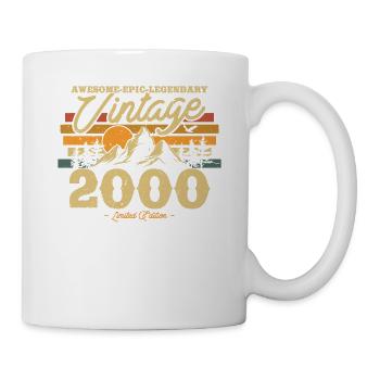 Vintage Birthday Gift 2000 - Mug - white - Right
