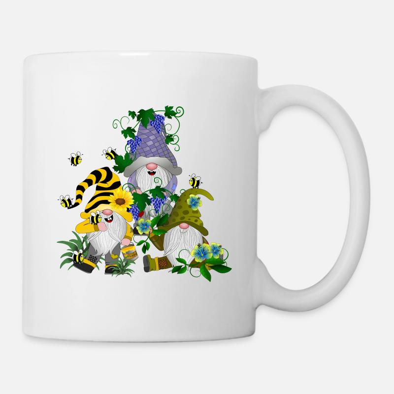 Gnomes Nains Gnomes - Mug blanc - blanc
