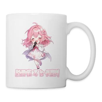 Anime and K-Pop Korean Pop Music Kpop - Mug - white - Right