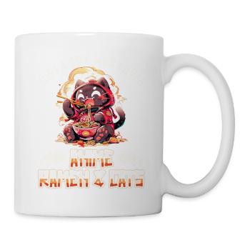 Juste un garçon qui aime les ramen et les chats d’anime - Mug blanc - blanc - Droite