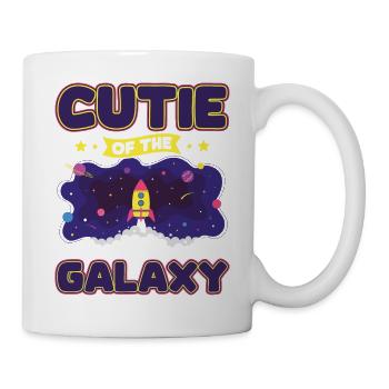 Mignon de la galaxie! Fille mignonne, enfants, petite fille - Mug blanc - blanc - Droite