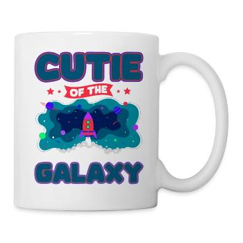 Mignon de la galaxie! Fille mignonne, enfants, petite fille - Mug blanc - blanc - Droite