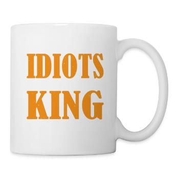 All Men Are Idiots I Married Their King 7 - Tasse - Weiß - Rechts