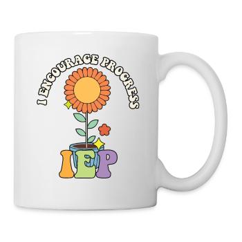 Groovy J’encourage le progrès ABA thérapeute accéléré - Mug blanc - blanc - Droite