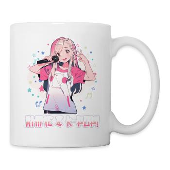 Anime and K-Pop Korean Pop Music Kpop - Mug - white - Right