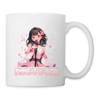 Juste un garçon qui aime l’anime et la K-Pop - Mug blanc - blanc - Droite