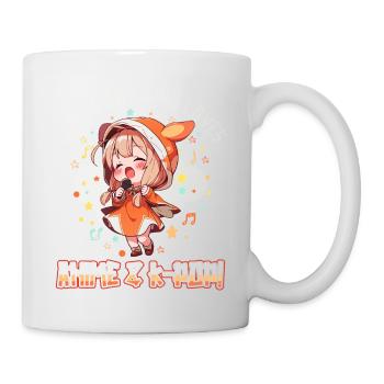 Juste un garçon qui aime l’anime et la K-Pop - Mug blanc - blanc - Droite