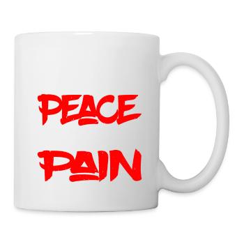Trouver la paix dans la douleur 16 - Mug blanc - blanc - Droite
