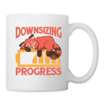 Downsizing In Progress 24 - Tasse - Weiß - Rechts