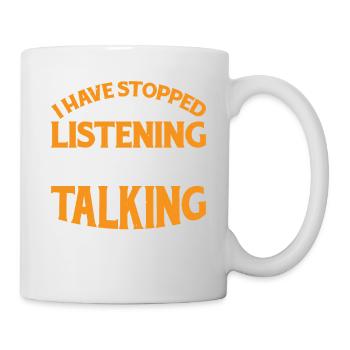 So Why Are You Still Talking 7 - Mug - white - Right