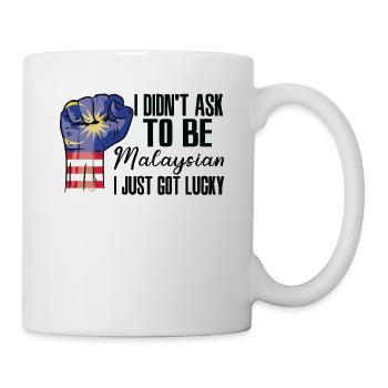 Malaysian Pride Malaysia Flag Grown Malaysian - Mug - white - Right