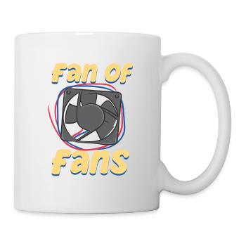 Fan von Fans HVAC Tech - Tasse - Weiß - Rechts