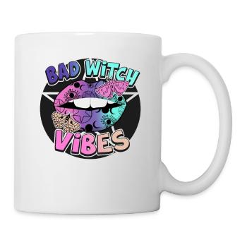 Trick or Treat Bath Witch Vibes Halloween Design - Mug blanc - blanc - Droite