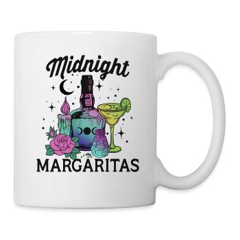 Süßer Halloween Hexenzauber – Midnight Margaritas - Tasse - Weiß - Rechts