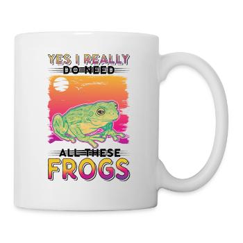 Grenouille cadeau Rainette - Mug blanc - blanc - Droite