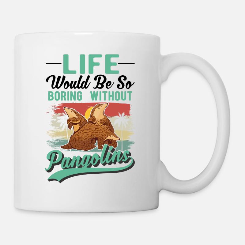 Pangolin Cadeau Pangolin - Mug blanc - blanc