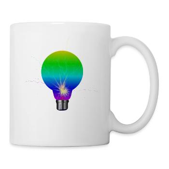 Bulb - Lamp - Graphic - Luminaire - Mug - white - Right